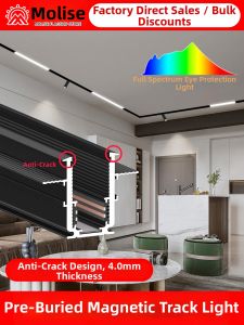 MOLISAI | Thick Magnetic Track Light Spotlight