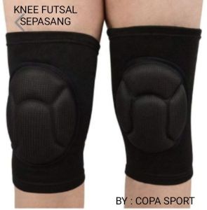 Knee Support Deker Kneepad Busa Decker Brace Pelindung Lutut Sepasang Futsal Kiper Bola Skyboard Volly