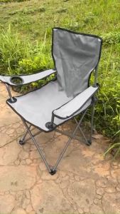 tặng túi Ghế thư giãn tay mềm gấp gọn đa năng dã ngoại cắm trại vải oxford 600D bền đẹp chân thép tĩnh điện chắc chắn tải 150kg/