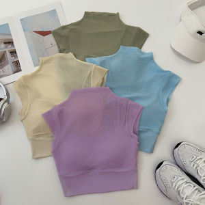 เสื้อกั๊กโยคะแบบสวมหัว ทรงหลวม แขนกุด ผ้าไนลอน แห้งเร็ว ระบายอากาศได้ดี สำหรับผู้หญิง ชุดกีฬา ชุดโยคะ ชุดออกกำลังกาย