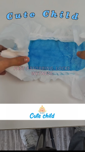 Cute Child Baby Diaper Pants 24-Pack - Ultra Soft & Breathable Pull-Ups with Magic Tape Quick Absorption 12Hr Dry Comfort