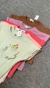 Owlakidz Gaia Tee Toffe - Atasan Anak Perempuan - Size 1-5 Tahun