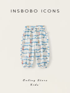 insbobo | Anti-mosquito Light Thin Cartoony Bottomed Trousers