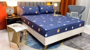 ผ้าปูที่นอนลายน่ารักน่าเอ็นดู ผ้าปูเสริมใยนุ่มลายใหม่