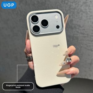 UGP | Matte Leather All-Round Protective Case  For iPhone