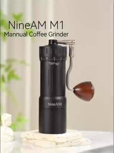 Máy Xay Cà Phê Thủ Công NineAM M1/Pro 48MM Lưỡi Xay Bằng Thép Không Gỉ Dụng Cụ Pha Cà Phê Espresso Máy Xay Tay Cổ Điển Màu Đen/vàng Hồng/xám Súng