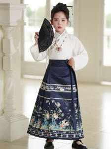 เด็ก ชุดฮั่นฝู ชุด กระโปรงกี่เพ้า สไตล์จีนแบบดั้งเดิมสาวเครื่องแต่งกาย Tang เดรส แห่งชาติการเรียนรู้ชุด