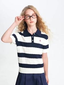 navigare kids | Girls Knit Top Summer Short Sleeve