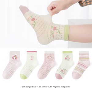 LIUZHISHU | Seamless Six-toed Design Summer Thin Socks For Girls