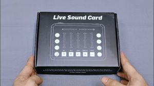 SALR UNTIL MARCH 31 F950-PRO Sound Card With 48v Phantom Power | Customize Effects Any Sounds Mikyop Music