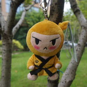 Yopower Childrens Taekwondo Plush Toy Gift Small Cloth Knot Pendant Decoration Memorabilia Taekwondo Equipment