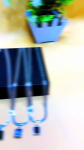 Kalung Titanium Liontin Silver Kotak Delima Mewah Elegan Fashion Pria & Wanita Antikarat