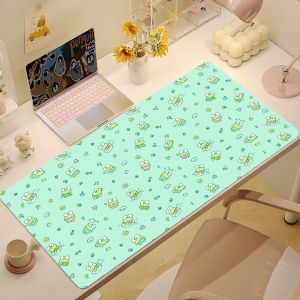Sanrio | Kero Kero K-Keroppi Mouse Pad Non-slip Thickened MousePad Student Gaming Cushion Large Writing Lockedge Office
