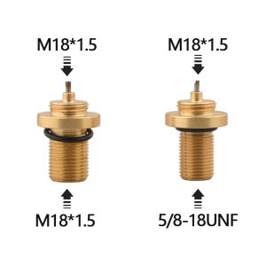 HPA M18*1.5 5/8-18UNF Pressure Regulator Air Tank Connector Adjustable Pressure Relief Valve Accesories