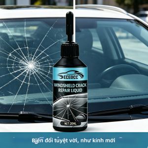 Bộ Dụng Cụ Sửa Chữa Vết Nứt Gương Toàn Thân 15 Phút Chất Kết Dính Di Động Cho Vết Nứt Sâu Nhìn Rõ Không Cần Tháo Lắp