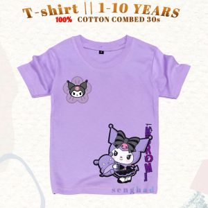 kaos anak kuromi pita atasan baju anak perempuan usia 1 sampai 10tahun