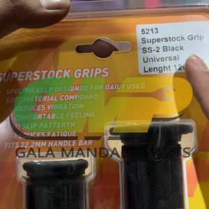 Daytona Handgrip Superstock 5213 SS-2 Hitam Handfat Karet Stang Motor