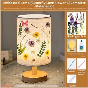 DIY Graduation Gift Pressed Flower Night Light