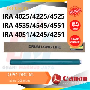 Opc Drum Mesin Fotocopy Canon IRA 4025/4225/4525/4051/4251/4545/4551