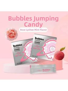 Long-lasting Spicy Salt Lime Mint Flavored Jumping Candy