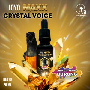 VITAMIN BURUNG SUARA JERNIH | SUARA KRISTAL |SUARA MERDU | MAXX CRISTAL VOICE 10 ML