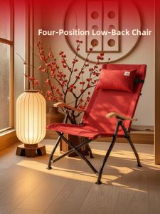 AREFFA | Portable Comfortable Adjustable Beach Chair with Recliner