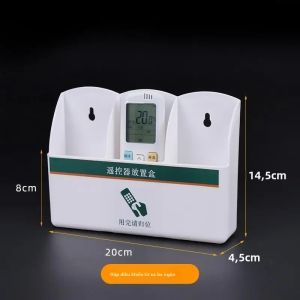 Hộp Đựng Điều Khiển Từ Xa Đa Năng Gắn Tường Không Cần Khoan Hộp Đựng Đồ Tiện Dụng Cho Nhà Ở Văn Phòng Phòng Khách Phòng Ngủ Kiểu Dáng Hiện Đại Chất Liệu PVC Chống Nước