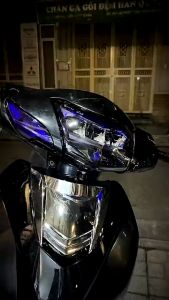 Combo 2 món xi nhan và móc khóa hàng chính hãng cho xe wave 110 100 50 [2 món]