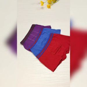 [STOK SEDIA] 130# 3 HELAI 1 SET SELUAR DALAM KANAK-KANAK BOXER KAIN COTTON S-2XL