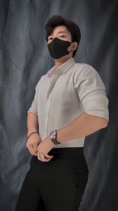 Áo sơ mi nam dài tay GEN ALPHA chất vải lụa Thái cotton mềm mịn thoáng mát thỏa mái GEN456