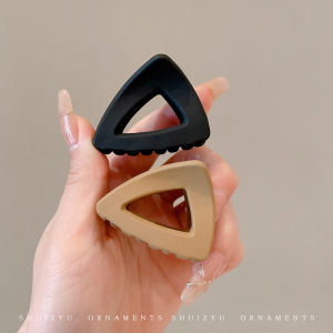 Small Shark Hair Clip Womens High Ponytail Pumpkin Grab Clip Fixed Bun Headwear Fashionable Hair Accessories Half up Half down