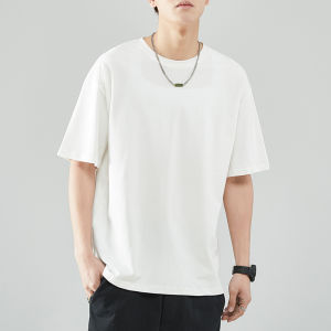American Style Thin Short Sleeve Polo Shirt Men Summer Trendy Brand Shirt Collar Plol Shoulder High Sensation Handsome Body T-Shirt