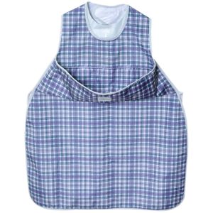 Elderly Care Eating Apron Large Size Mealtime Protection Bib for Seniors Durable Easy to Clean Food Spill Protector