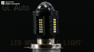 【New upgrade】Motorcycle headlight Bulb Dual Color High/Low Beam three-pronged H4/H6 BA20D Explorer Spotlight Super Bright