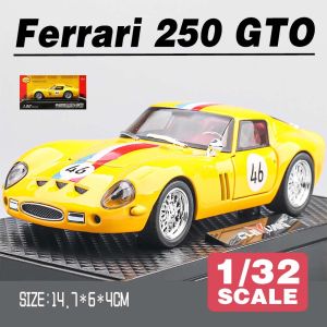 LEO 1:32 Ferrari 250 GTO Diecast Model Car Alloy Cars Toys Collection Gift For Kids Boy Girl