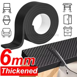 5Rolls 6mm Thickened Tables Chairs Leg Protectors Anti-Slip Noise Reduce Can Be Cut To Size Self Adhesive Chair Foot Protection Pad