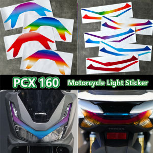 PCX 160 đèn pha xe máy nhãn dán đầy màu sắc không thấm nước chống UV decal cho 2025 Honda pcx160 PCX 160