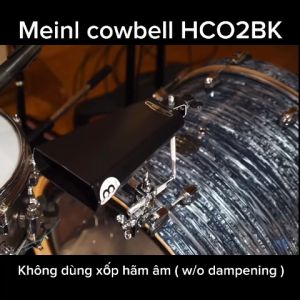 Mõ trống Meinl Cowbell chính hãng HCO2BK HCO4BK