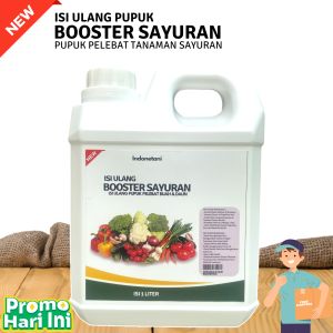 Isi Ulang PUPUK BOOSTER SAYURAN | Penyubur Dan Pelebat Buah Sayur | Isi 1 Liter | Aman Buat Tanaman | Ramah Lingkungan