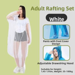 FAGEEN | Thickened Outdoor Raincoat Set Separate Design with Foot Coverage