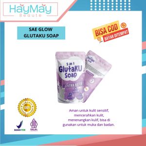 SAE GLOW GLUTAKU SOAP ORIGINAL BPOM SABUN PEMUTIH ORI