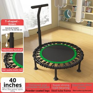 ZHUOLESHI | Quiet Flip-Prevention Trampoline Adjustable Handrails