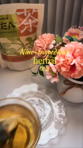 Expce 9 Herbal Blend Tea Likas na Inumin para Babaan ang Kolesterol