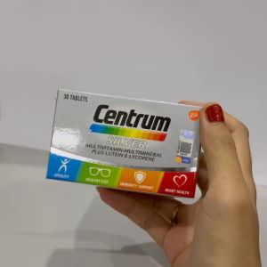 Centrum Silver Multivitamin-Multimineral Plus Lutein & lycopene 30s (Formula Khusus Untuk Kesihatan Warga Emas)