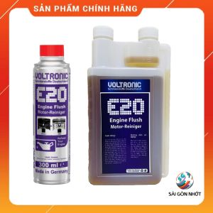 Dung Dịch Súc Rửa Động Cơ VOLTRONIC E20 ENGINE FLUSH 1L - Đong Lẻ Chính Hãng