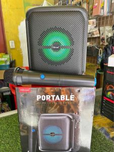PORTABLE BLUETOOTH SPEAKER MINI KARAOKE WIRELESS MIC