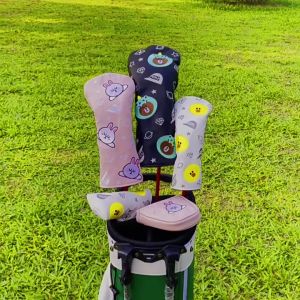 Cover gậy golf bọc đầu gậy driver gỗ recuse da PU dễ thương