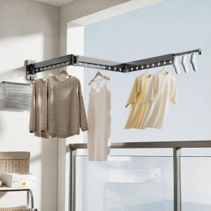 Extendable Retractable Drying Rack Wall Mounted