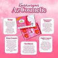 AZ COSMETIC SKINCARE FULL SET 5 in 1 ORIGINAL HQ. 