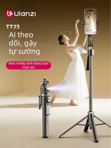 Ulanzi | Auto-Tracking Selfie Stick with 360° Rotation for Live Streaming